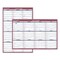 AT-A-GLANCE 12 Month: Jan 2026 to Dec 2026 24 in. x 36 in. Vertical/Horizontal Wall Calendar - White/Blue/Red Sheets